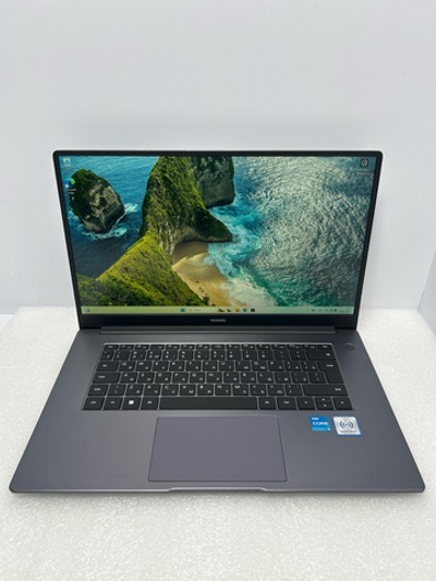 Ноутбук Huawei MateBook D 15 (BOD-WDI9) 15.6"/Intel Core i3-1115G4/RAM 8GB/SSD 256GB/Intel UHD/1920*1080/IPS/Window10/Подсветка кл-ры: нет/серый. Состояние: B2