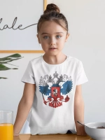 Футболка с гербом России
