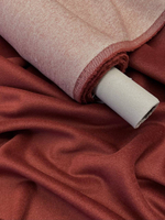 Шерсть с кашемиром пальтовая Max Mara терракотовая