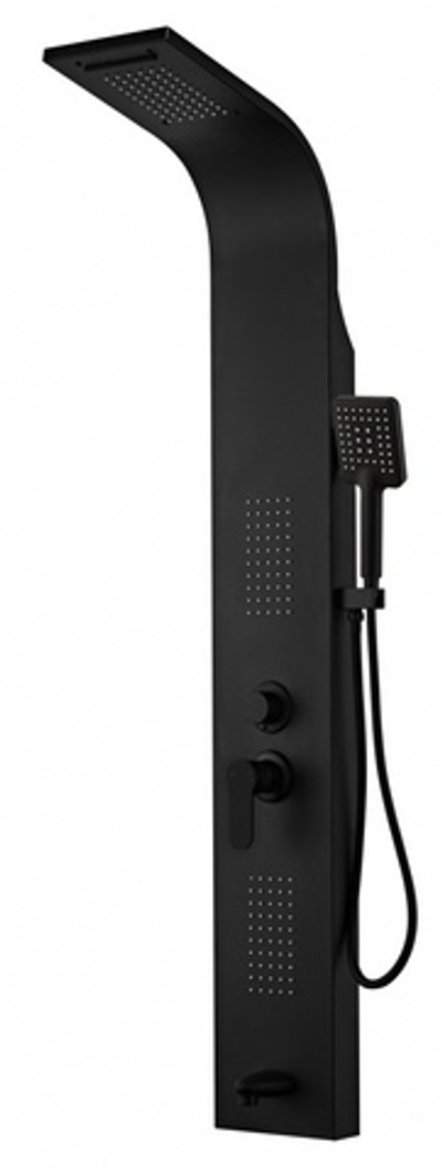 25-C Панель (набор) для душа (ЧЕРНЫЙ) ViEiR (1шт)