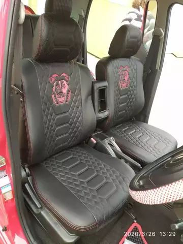 Авточехлы правый руль на 2 ряда (на заказ)