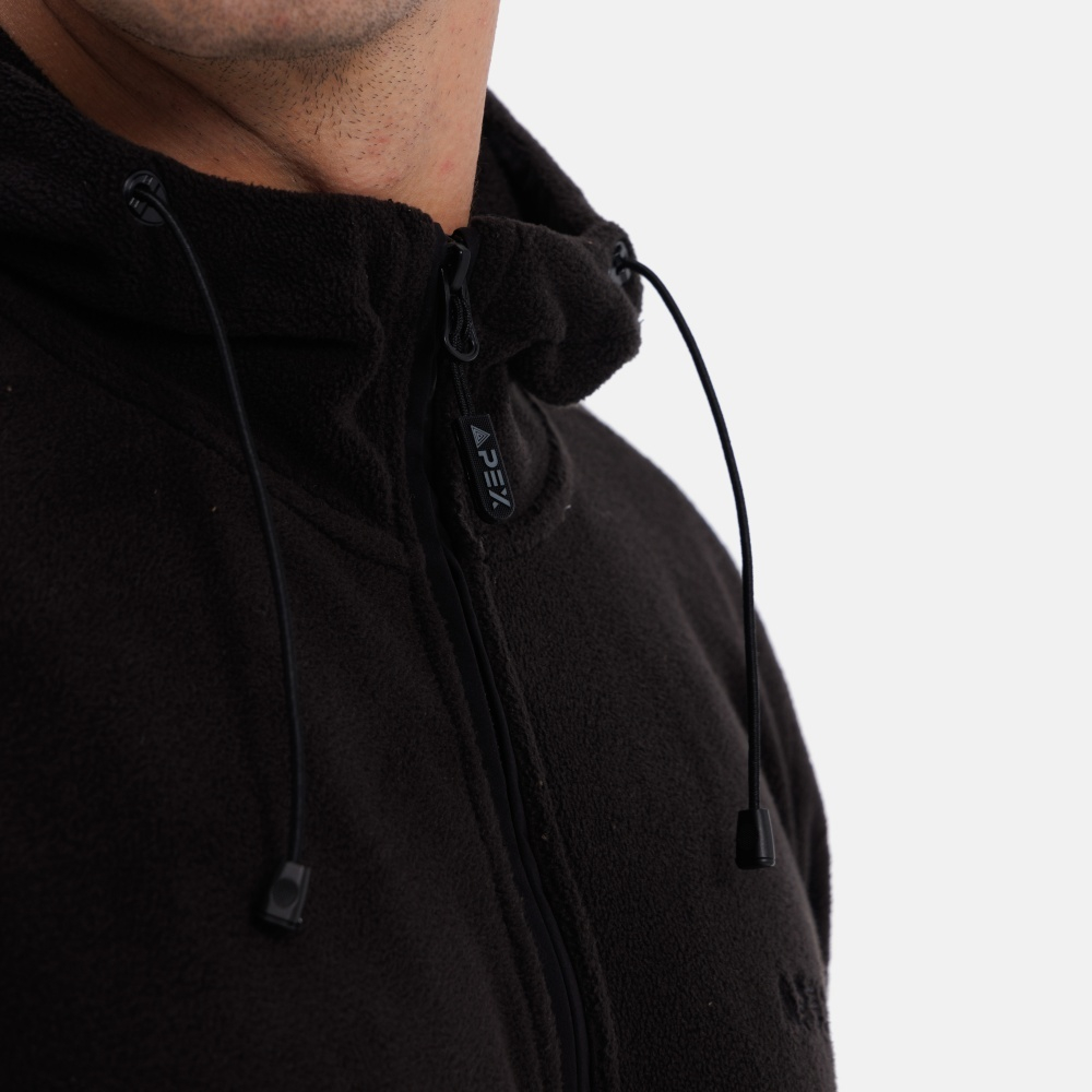 Кофта флисовая MALLA HOODIE APEX Black