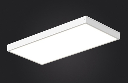 Светильник LED ДВО 17Вт 3000К 2100Лм опал IP40 595х295х40мм DARKLUM