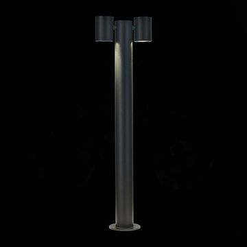 SL9003.405.02 Светильник уличный наземный ST-Luce Черный GU10 2*35W VISIONI