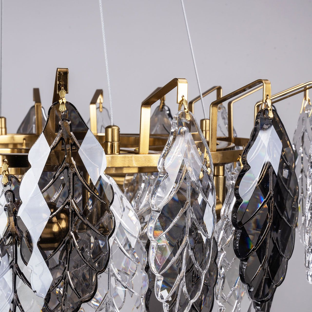 Люстра MW-Light Патриция гостиная и спальня с высокими потолками