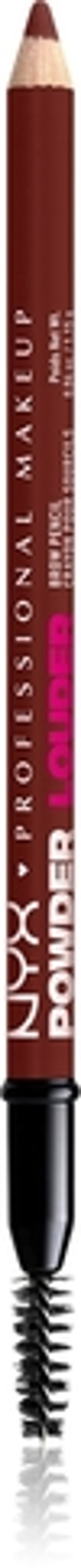NYX Professional Makeup Powder Louder - Карандаши для бровей с щеточкой оттенок Black Cherry, 1 szt.