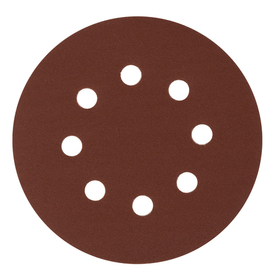 Круг абразивный на ворсовой подложке под "липучку", перфорированный, P 220, 125 мм, 5 шт Сибртех 738097