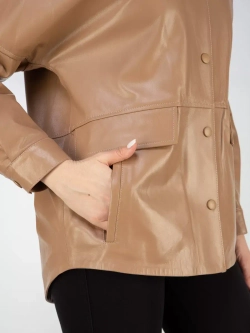 Куртка кожаная натуральная рубашка Турция