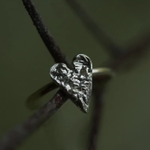 кольцо сердце маленькое