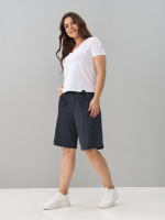 Юбка-шорты Ю-004/горох-мелкий