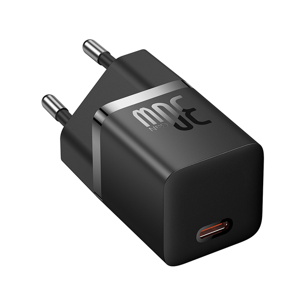 Зарядное устройство Baseus GaN5 Fast Charger (mini) 1C 30W - Black