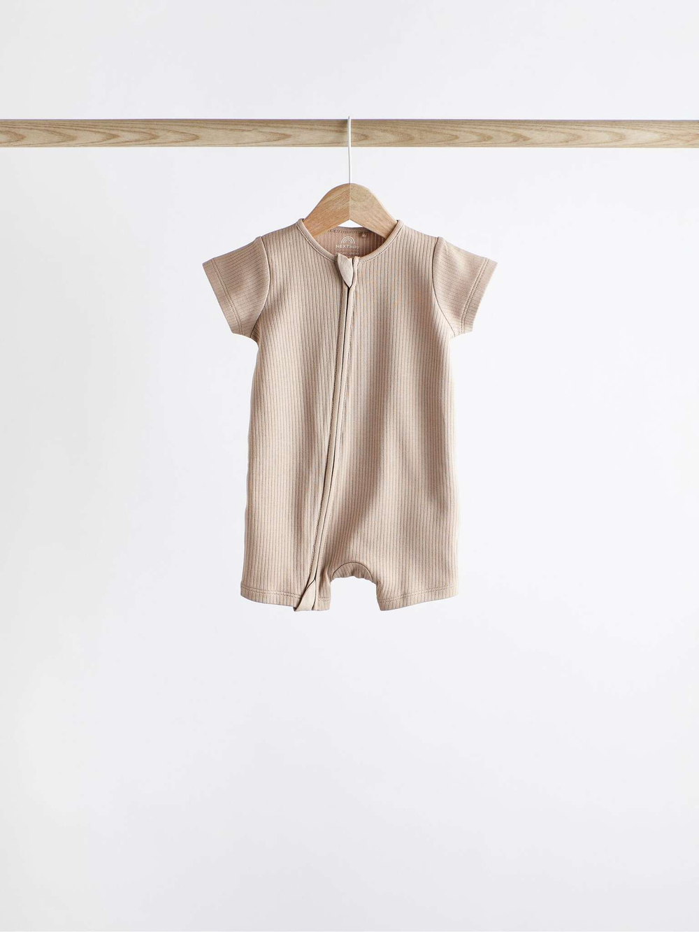 Боди с коротким рукавом для малышей Next Q53-627, 3 шт., Бежевый, Молочный