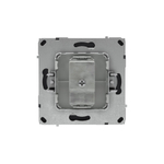 Розетка TV оконечная, KANT, черный уголь