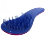 Расческа массажная «Компактная-капля», цвет фиолетовый, в коробке, 15см