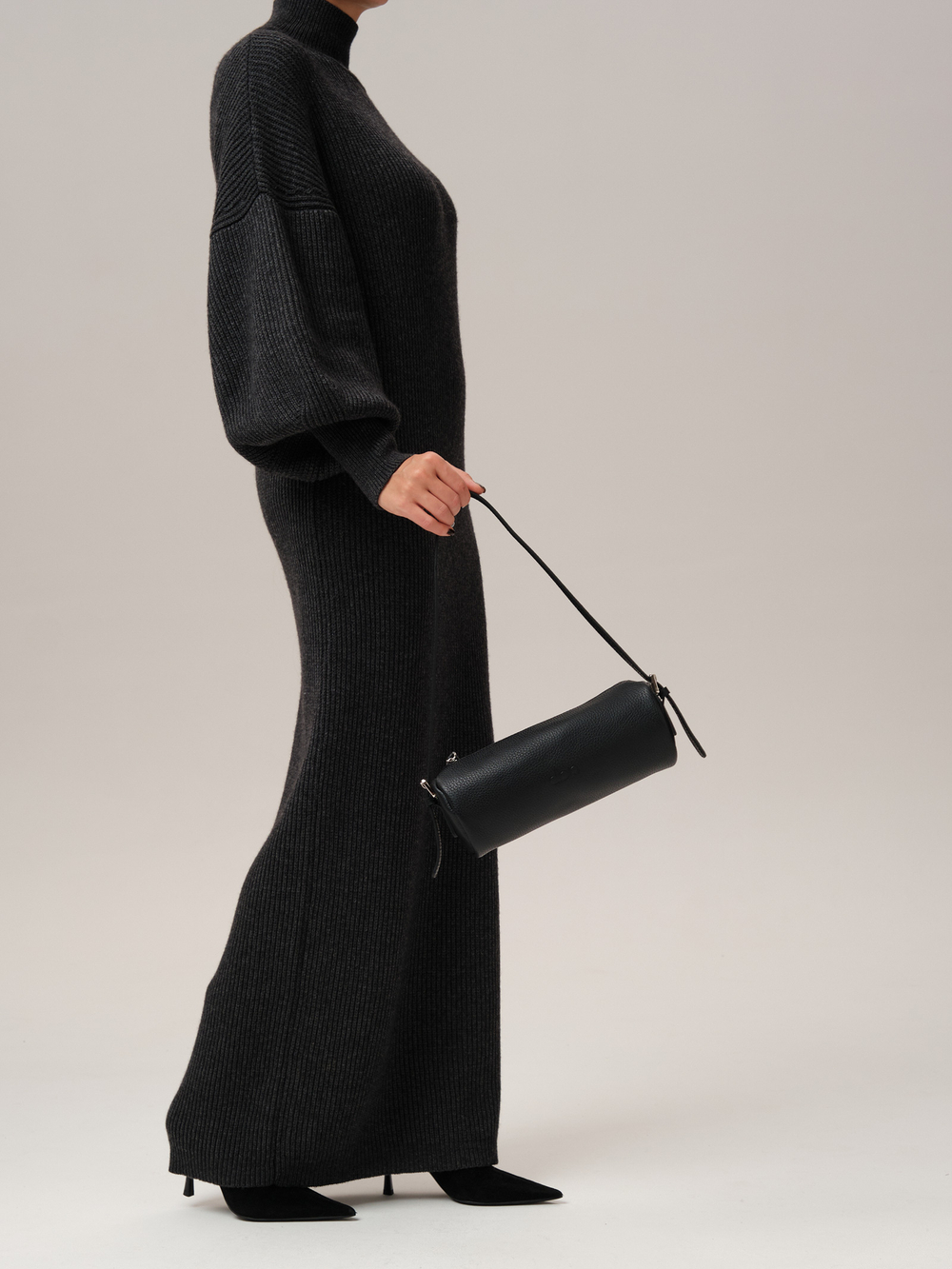 Кожаная сумка DBR 31343 черный