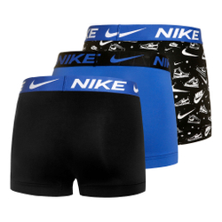 Nike Dri-Fit Essentials MICR Trunk Boxer Shorts 3 Pack Men - Blue, Black