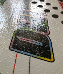 Легендарная ракетка Davai 2.2 Rakkettone с нанесением Rotor