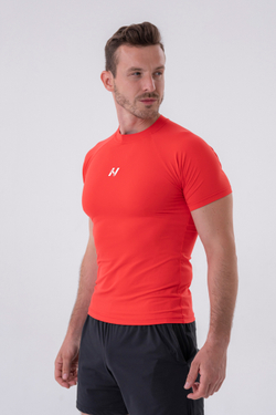 Мужская футболка Nebbia Functional Slim-fit T-shirt 324 Red