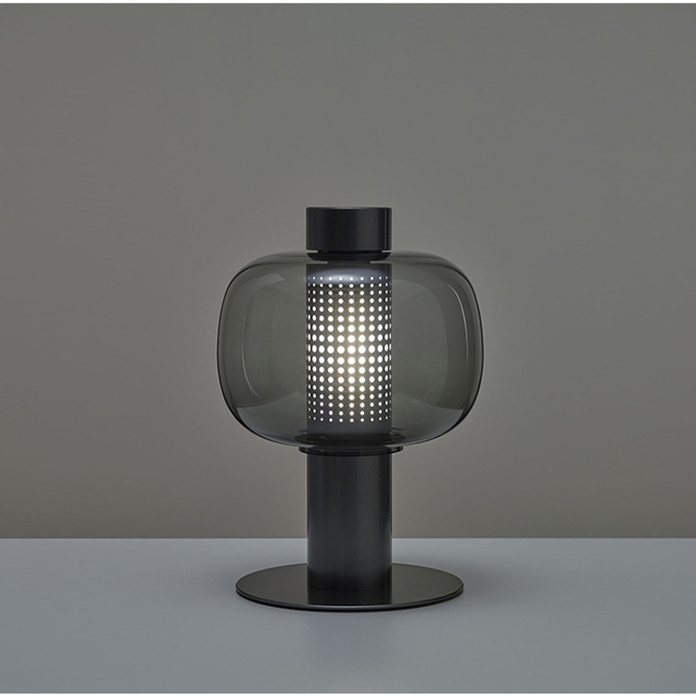 Table design lamp  Bonbori by Brokis (Smoky/Black)