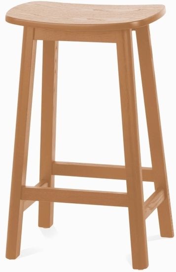 Полубарный стул Sedate деревянный натуральный цвет