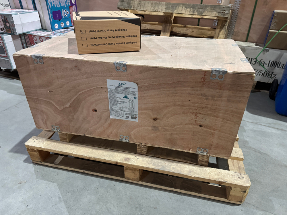 Насос дренажный LEO модель 100SWE100-15-7.5/4 (с блоком управления)