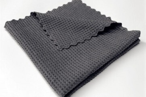 GlossWork Waffle-Weave Edgeless, Вафельное полотенце для стекол, 40х40см без краев