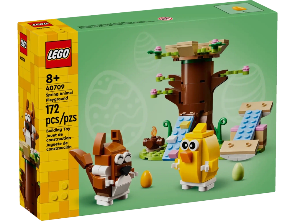 Конструктор LEGO 40709 Весенняя игровая площадка для животных