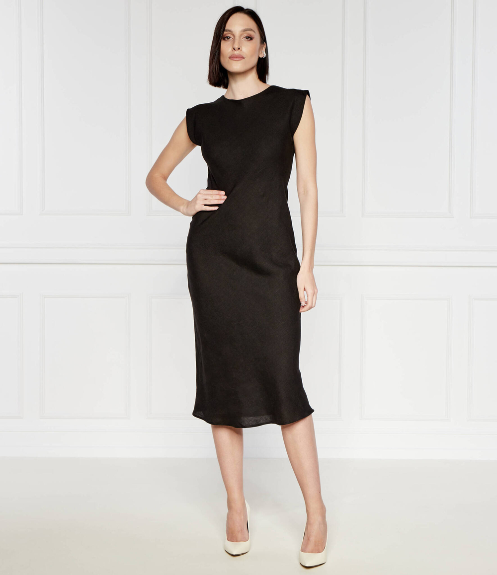 Льняное платье HIDALGO Marella - черный(13221192)