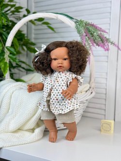 Кукла D Nenes виниловая 34см Lean (054047)