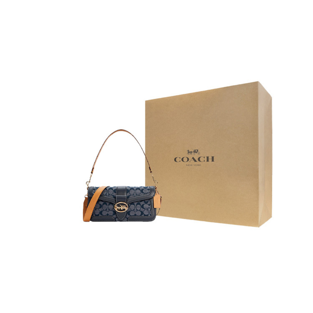 Сумка COACH Georgie 27 Chambray, C4064-IMDEI