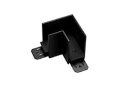 COLIBRI трековый соединитель угловой внутренний чёрный, 100 шт/кор