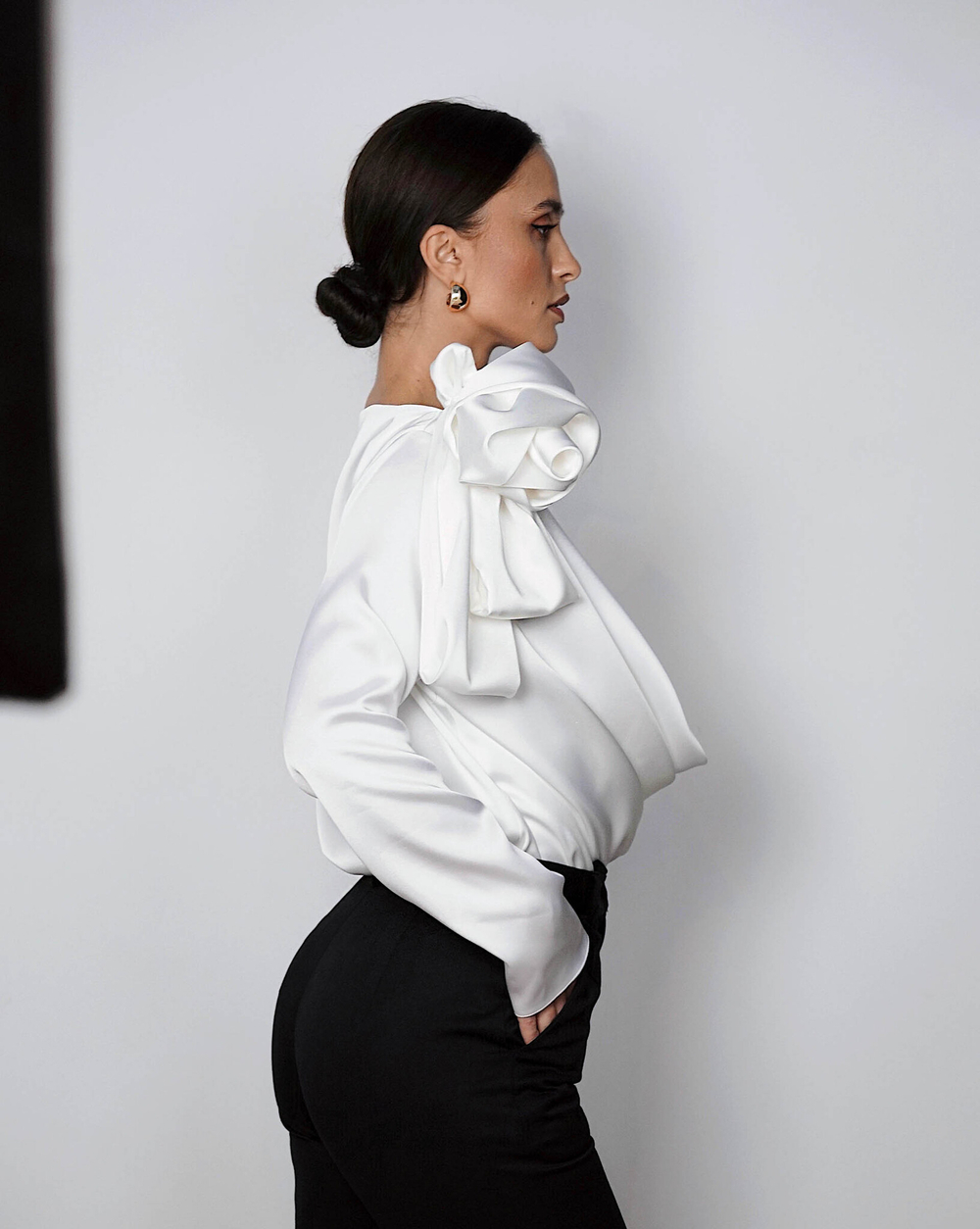 Блуза "На роскошном" в зефирном шелке