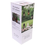 Сувенир с подсветкой «Загадочная лампа» 13*13*33 см (работает от 3*ААА), Белый