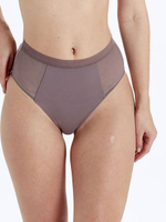 Высокие трусики Naturals High Waisted Brief (Размер: L) (Цвет: фиолетовый)