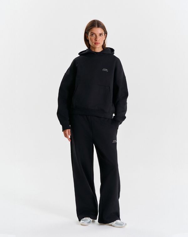 Худи Logo de base 01 черное - фото 2