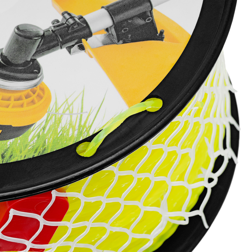 Леска для триммера витой квадрат, 2,7мм х 196м, на DIN катушке FLEX CORD Denzel