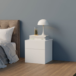 Комод 40х38х44, Оланд, с ящиками, для вещей и одежды, тумба прикроватная, белый, Dipriz