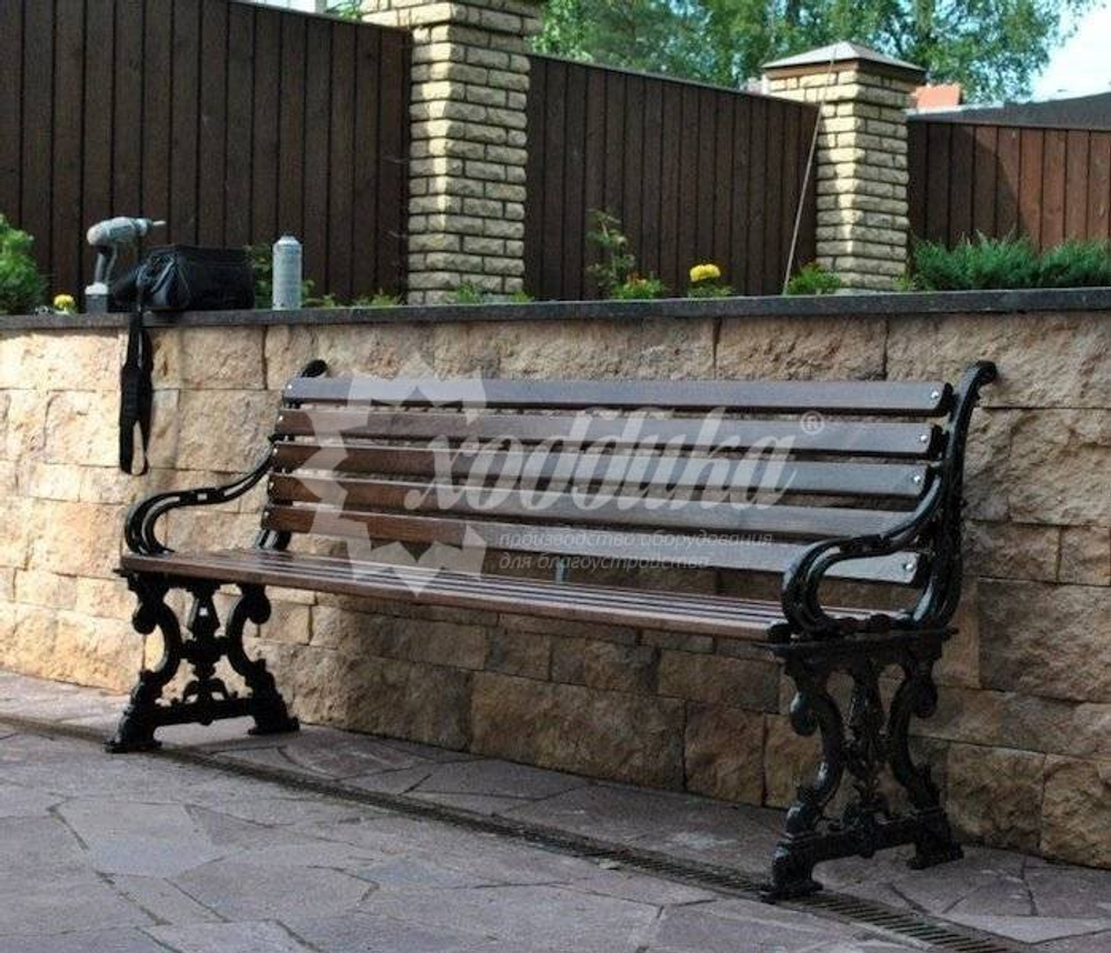 Скамейка чугунная «Ампир»