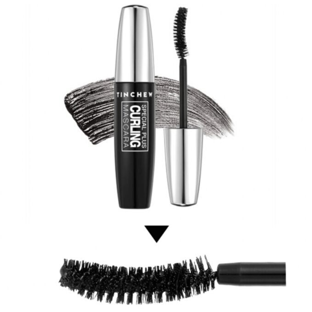 [Tinchew] Special Plus Curling Mascara - Тушь с изогнутой щеточкой для придания изгиба, 10 гр