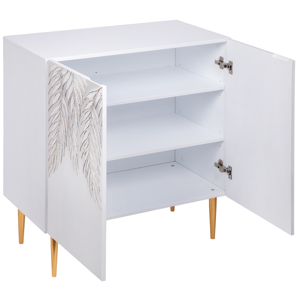 Комод Тропик Стайл с 2 полками Айс Голд