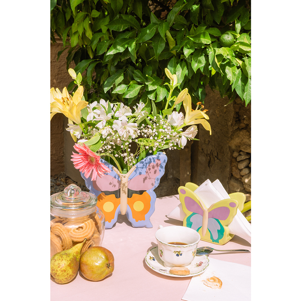 Ваза woodland, butterfly, 20 см