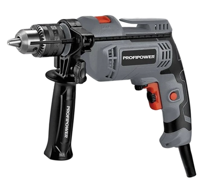 Дрель электрическая ударная PROFIPOWER PHD-980 (850Вт, 13мм, 0-3000об/мин, коробка)