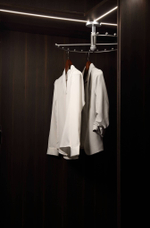 Угловая вешалка для одежды, 522x188 мм