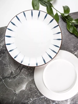 Тарелка без ботиков, Лепесток, диаметр 25,5 см