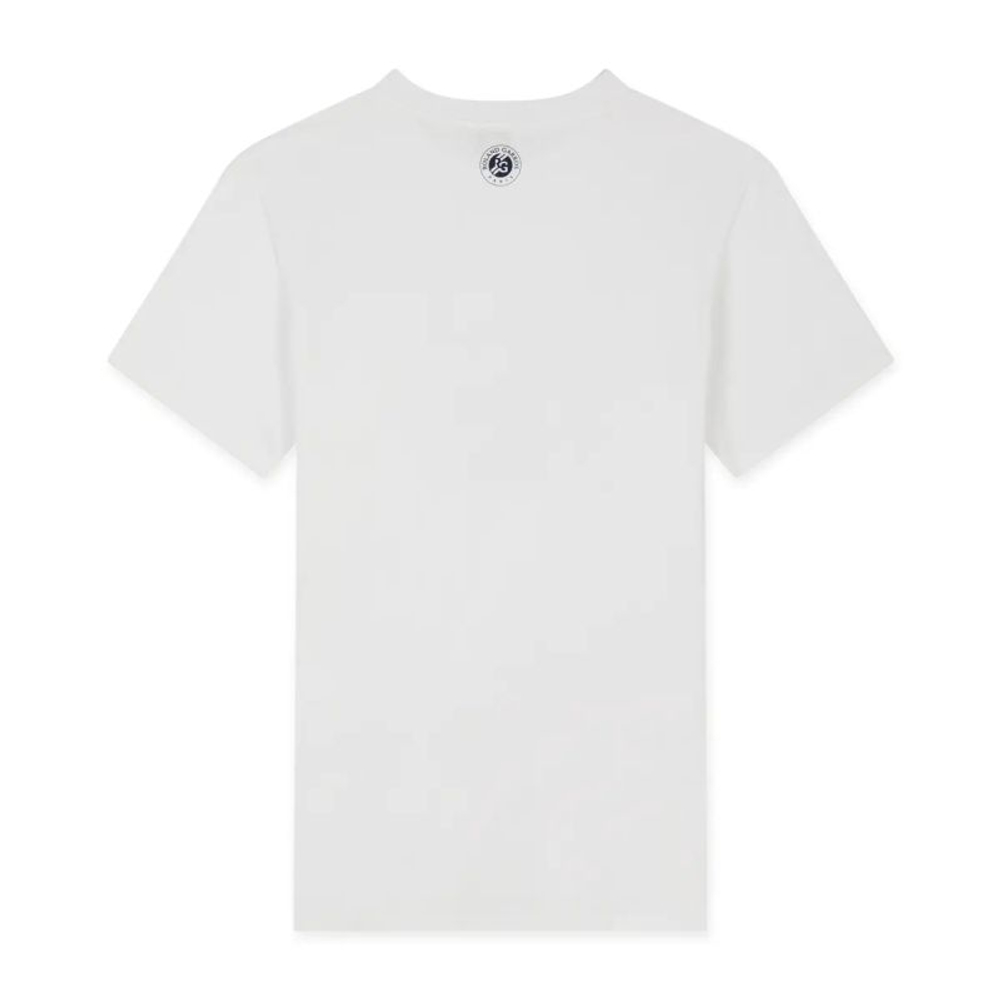 Мужская теннисная футболка Roland Garros Color Lines - white