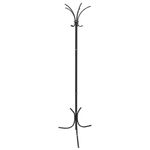 Вешалка-стойка "Нова-3", 1,84 м, основание 46х52 см, 5 крючков, металл, черная