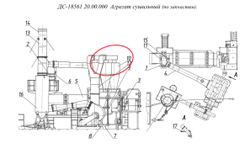 ДС117-2К 20.03.000 Блок циклонов