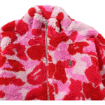 A Bathing Ape Bathing Ape Fw25 Velvet Feel Coat розовый
