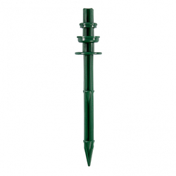 Колышек 20 см, с кольцом для крепления пленки, 10 шт в упаковке, зеленый Palisad