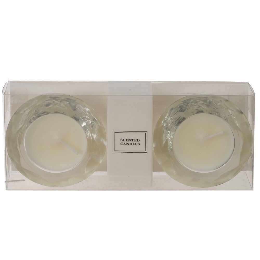 GAEM Набор из 2-х свечей в подсвечниках, D 4.5 см, L17,5 W7 H3 см